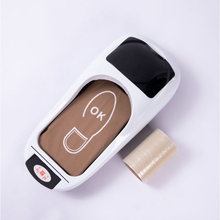 Dispenser Automat Aplicat Folie / Botosei Unica Folosinta Incaltaminte – 1000 Acoperitori / Rola Reincarcabila