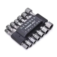 Set Profesional 14 Biti Tubulari Hexagonali pentru Surubelnite Electrice si Pneumatice - detaliu produs