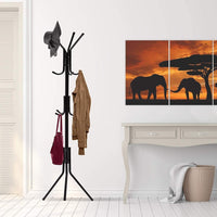 Cuier tip pom, cu multiple agatatori, 165 cm x 42 cm - imagine 5