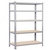 Pachet 3 rafturi metalice cu coltar, 5 polite cadru otel galvanizat, polita MDF, 175kg/polita, 180x90x40cm