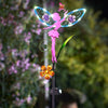 Decoratiune solara pentru gradina Fairy Wings 85 cm