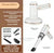 Aspirator manual 3 in 1, cu lumina UV, portabil, anti-acarieni si bacterii, 120W