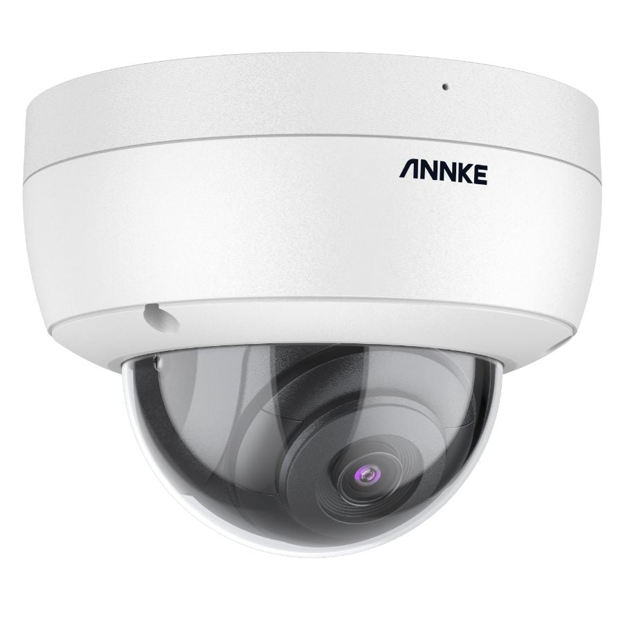 Camera performanta de supraveghere video ANNKE I51DN, PoE, tip Dome, interior/exterior, 5MP, Ultra HD/2k+, vedere nocturna IR, audio, rezistenta la intemperii