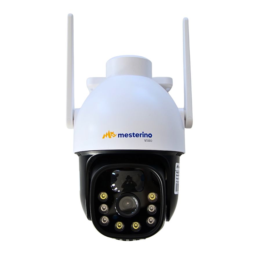 Camera de supraveghere WI-FI MESTERINO VISIO MT-IPE7284-4G, cu panou solar, 4MP, senzor de miscare, PTZ, by ENSTER