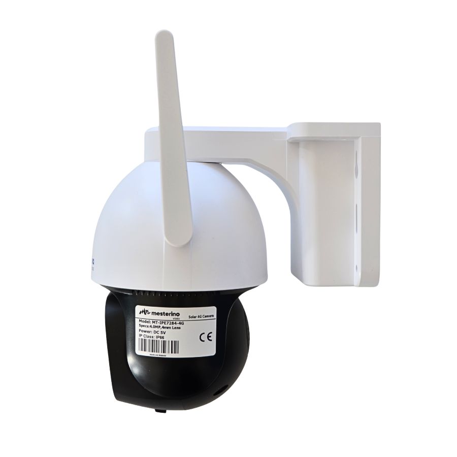 Camera de supraveghere WI-FI MESTERINO VISIO MT-IPE7284-4G, cu panou solar, 4MP, senzor de miscare, PTZ, by ENSTER