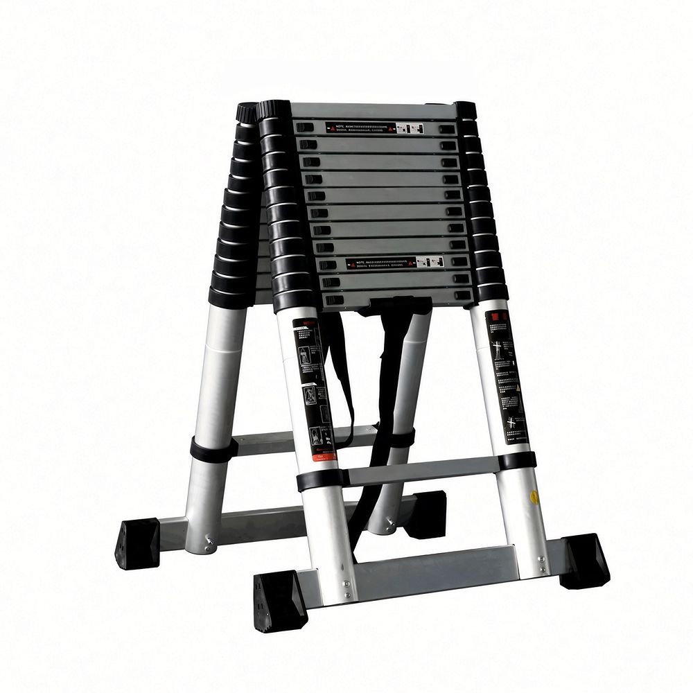 Scara telescopica aluminiu dubla 3.8+3.8m Mesterino tools MTJL-101-D3.8M+3.8M