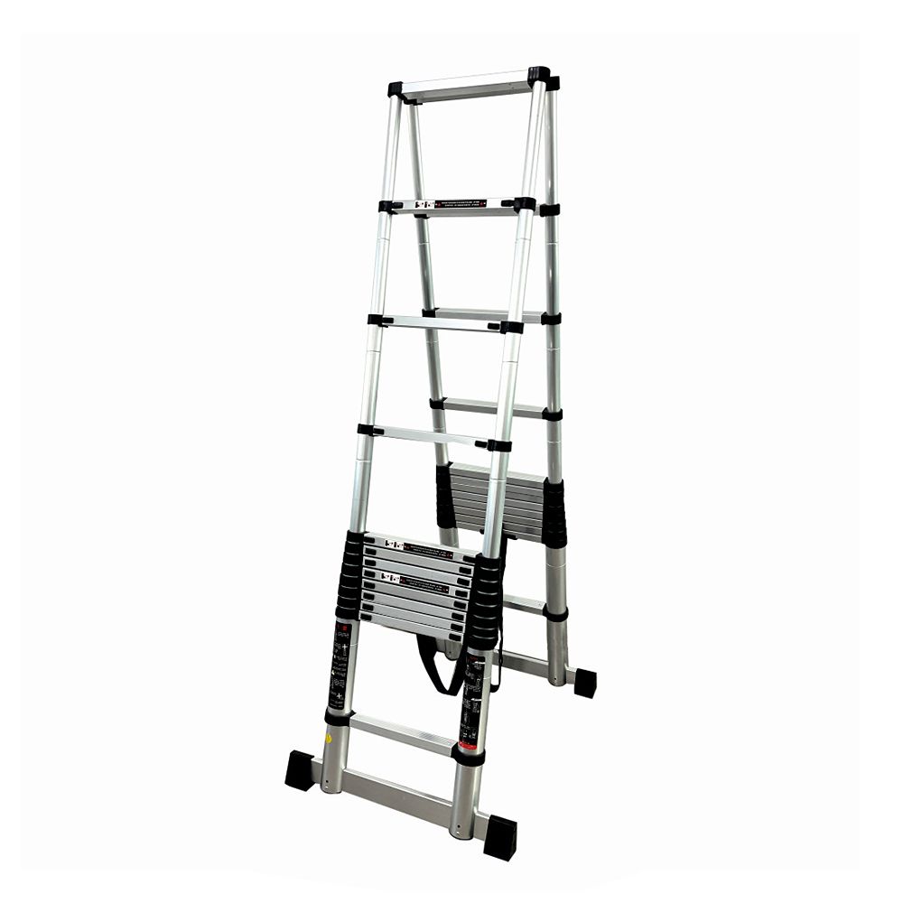 Scara telescopica aluminiu dubla 3.8+3.8m Mesterino tools MTJL-101-D3.8M+3.8M