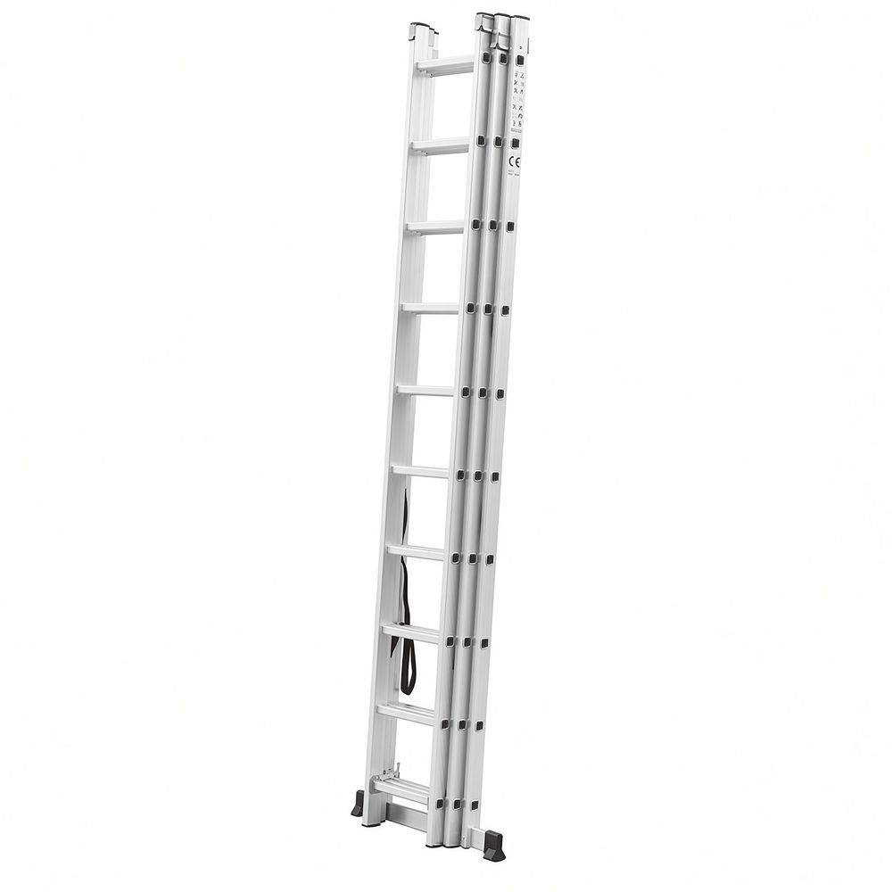 Scara combinata aluminiu 3X10 trepte Mesterino tools MTJL-207-3X10