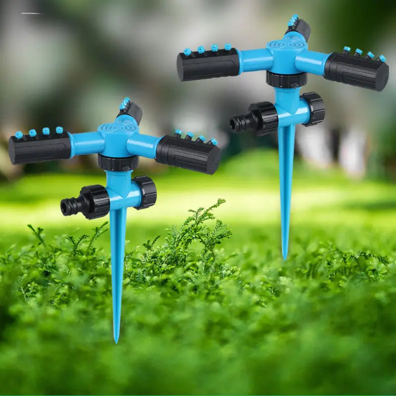 Set 2 Aspersoare pentru Gradina, Rotative 360 Grade, Unghi Reglabil