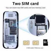 Mini telefon Dual Sim BM222, 68 x28 mm - imagine 8