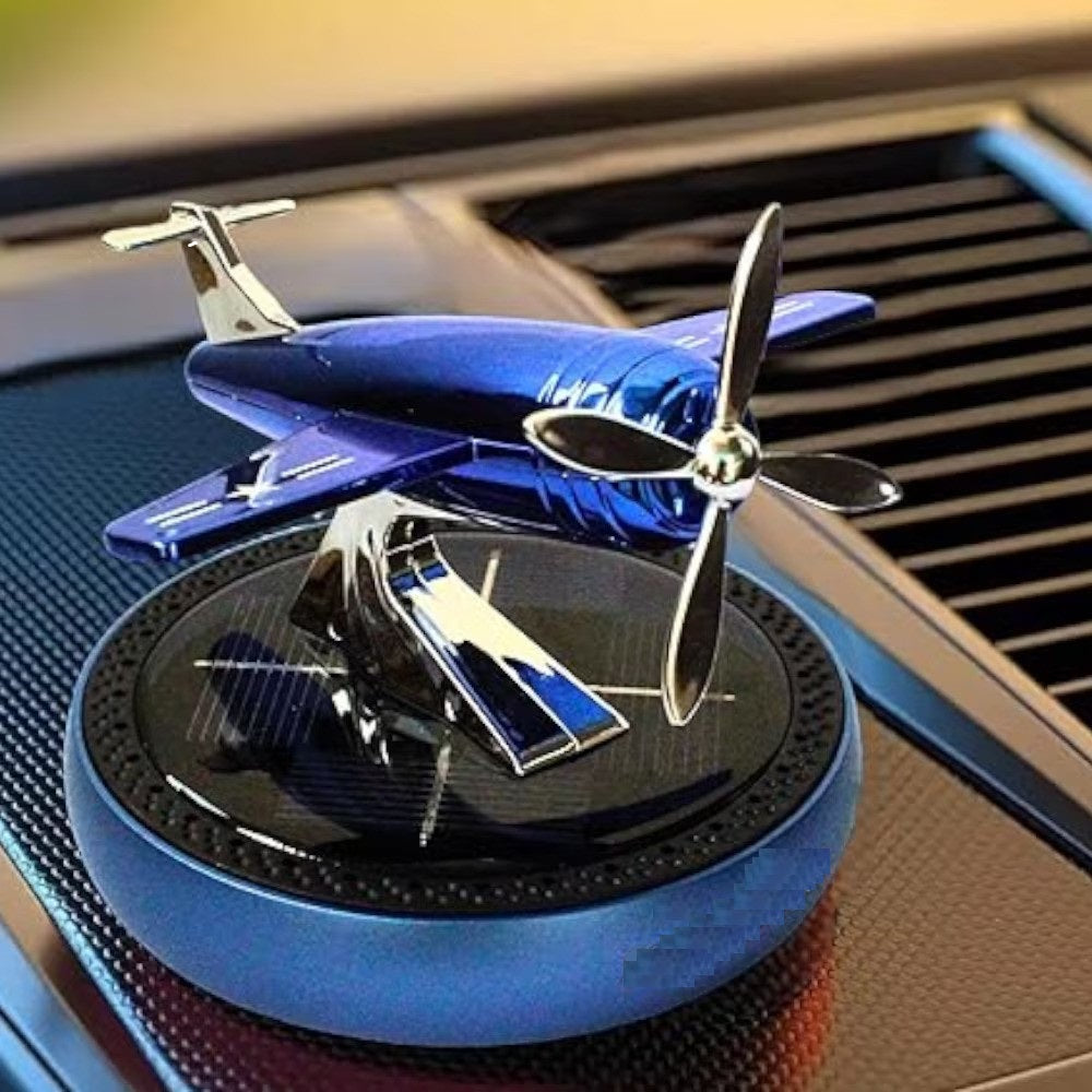 Odorizant auto tip avion, panou solar, ulei aromatic