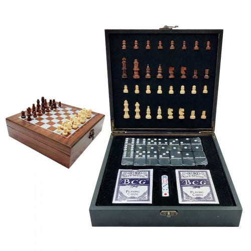 Set cadou cu jocuri 4-in-1, Antistres 24 x 24 x7 cm