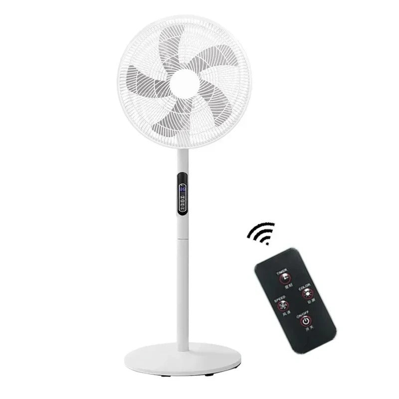 Ventilator digital cu telecomanda si timmer 1120 mm, oscilatie 90°, afisaj LED, 16 inch
