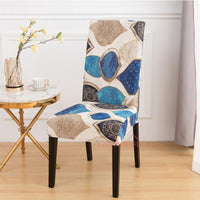 Set 6 huse universale, elastice, pentru scaun - imagine 8