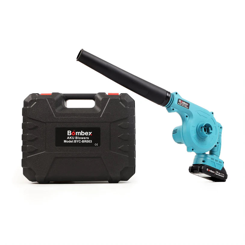 Suflantă Frunze fără Fir 880W, 2 Acumulatori 48V, 2 în 1 Suflare și Aspirare Frunze, Praf, Zăpadă, 18000 RPM