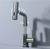 Baterie baie/bucatarie cu display temperatura, curgere tip cascada, jet sau spray, dus extractibil