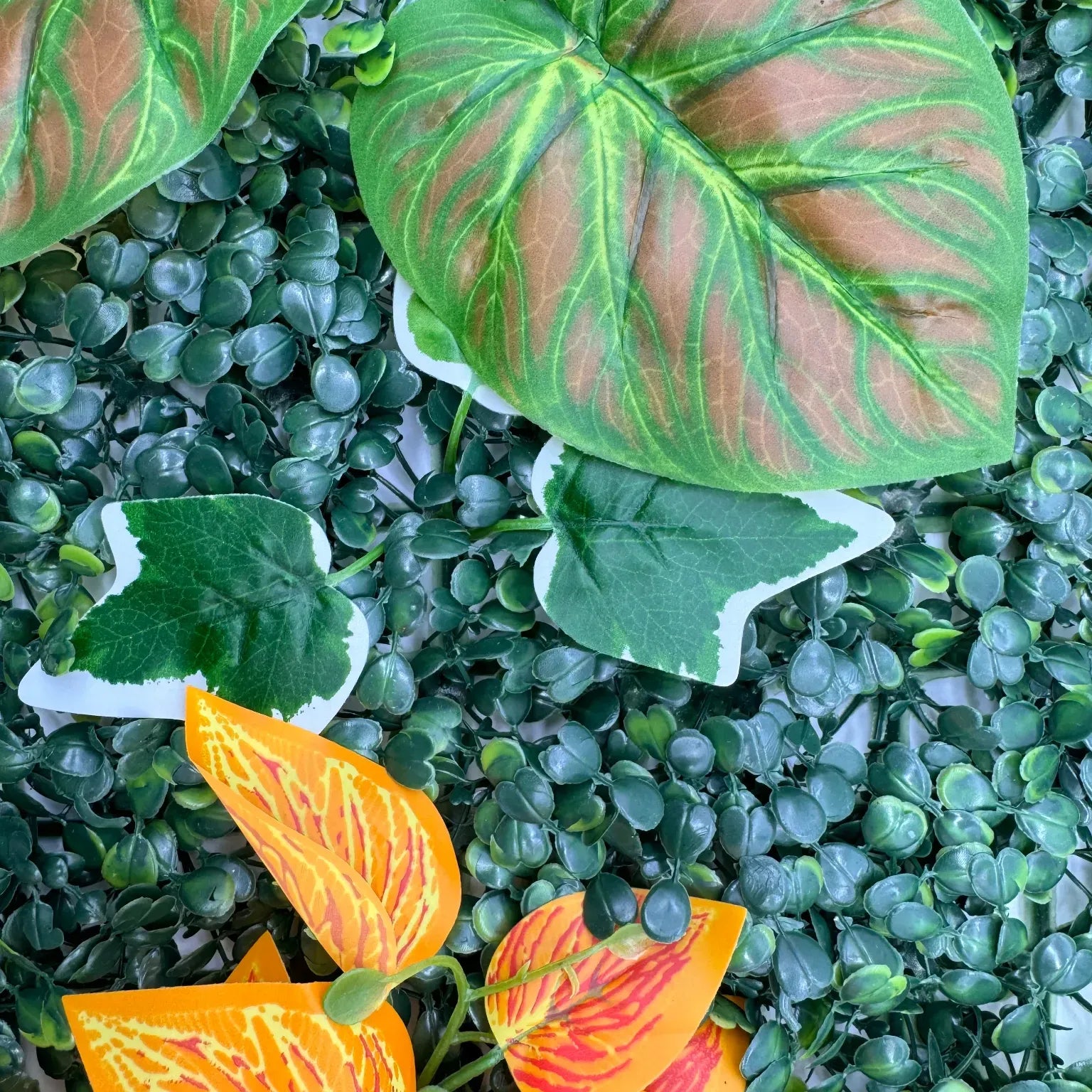 Perete verde artificial, gradini verticale din plante artificiale 60x40cm