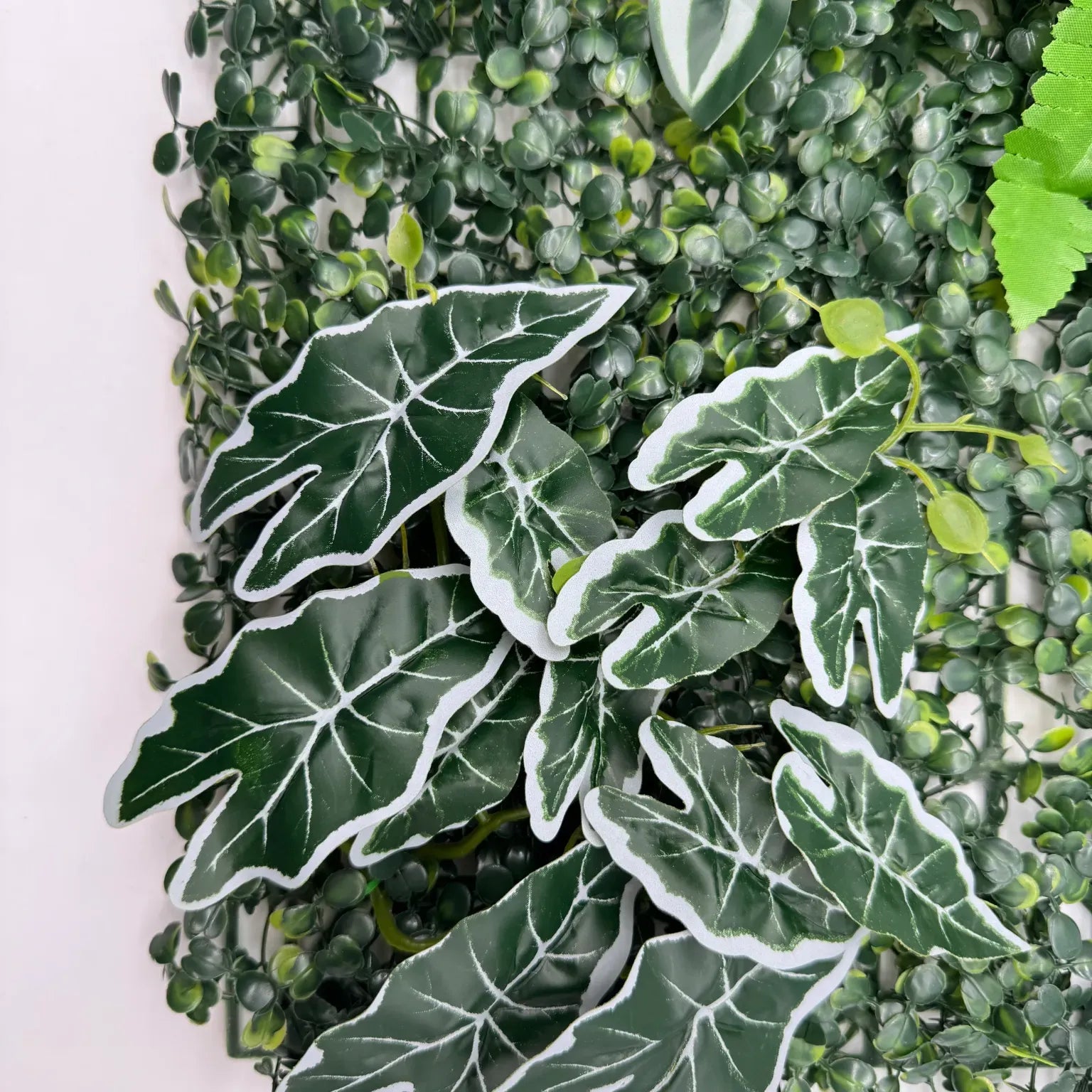 Perete verde artificial, gradini verticale din plante artificiale 60x40cm