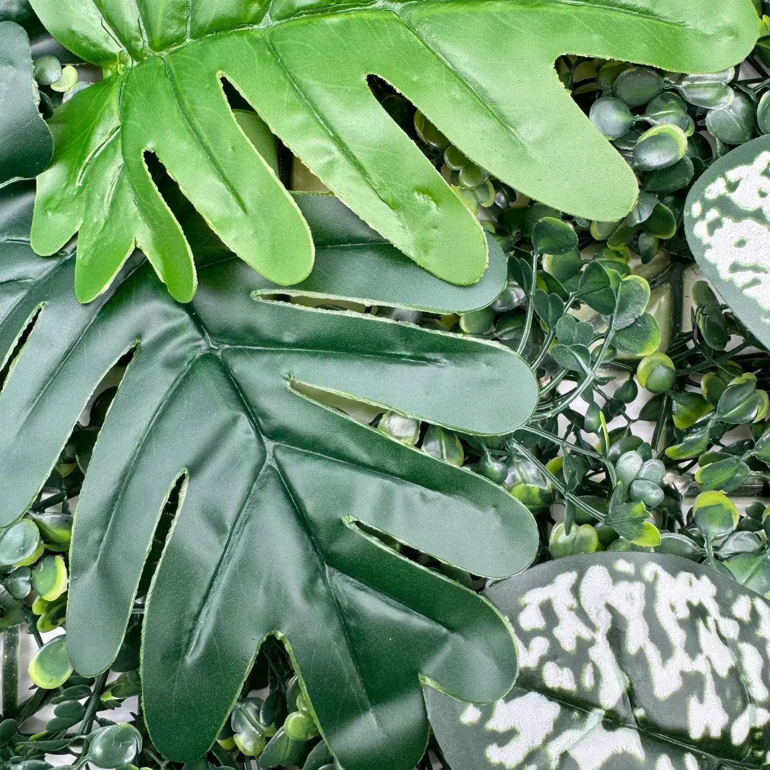 Perete verde artificial, gradini verticale din plante artificiale 60x40cm