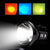Lanternă Profesionala LED cu Încarcare solara, USB, trepied și 6 Moduri de Iluminat, 3 lentile colorate