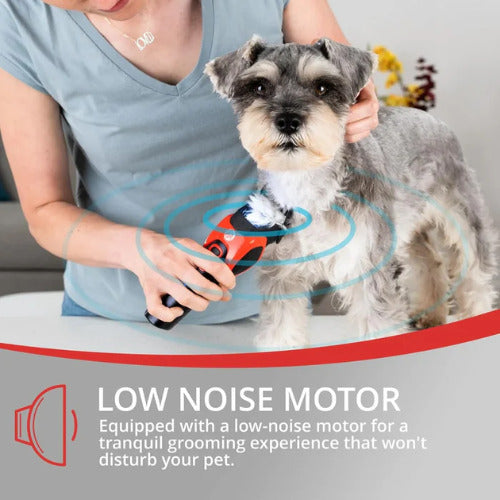 Masina de tuns animale profesionala VGR V-208 cu acumulator si afisaj LED