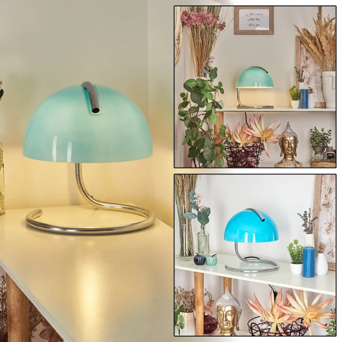 Lampa de Birou Seladinhas Crom 1-Flacara E27 Design Modern Tischleuchte - detaliu produs