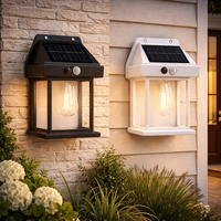 Lampa solara bec de perete LED cu senzor de miscare - imagine 2