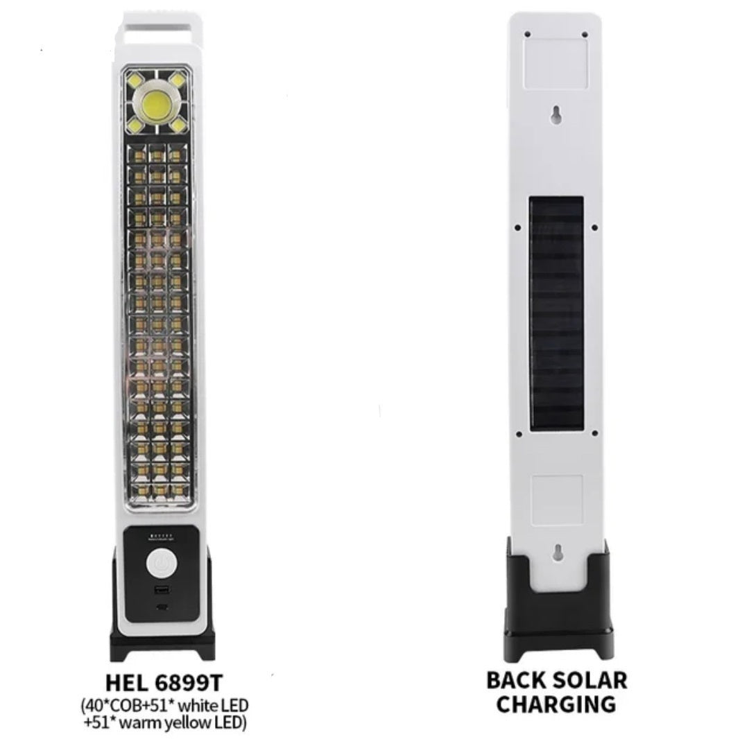 Lampa reincarcabila cu 51 LED-uri, 45W, 6 pozitii de lumina