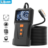 Endoscop multifunctional 1080P, eran 2 inch, camera HD cu cablu rigid impermeabil de 5m - imagine 3