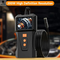 Endoscop multifunctional 1080P, eran 2 inch, camera HD cu cablu rigid impermeabil de 5m - imagine 8