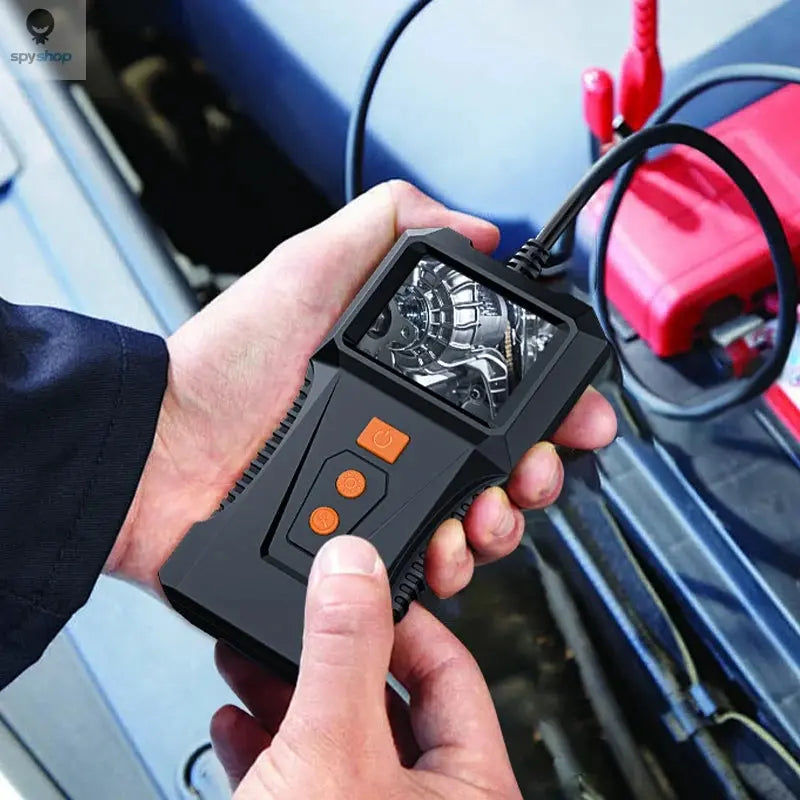 Endoscop multifunctional 1080P, eran 2 inch, camera HD cu cablu rigid impermeabil de 5m