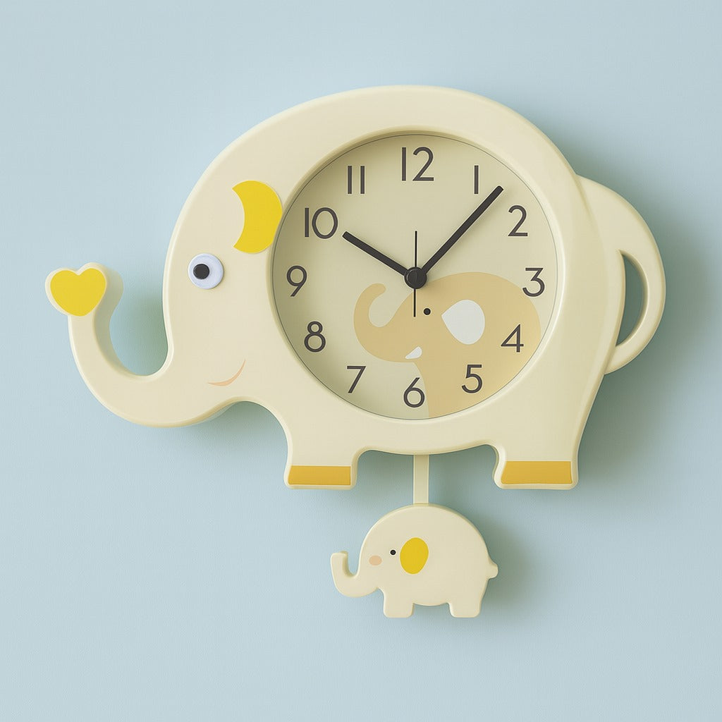 Ceasuri decorative de perete pentru camera copiilor – modele Sweet Home si Welcome Home (36 x 30 cm)