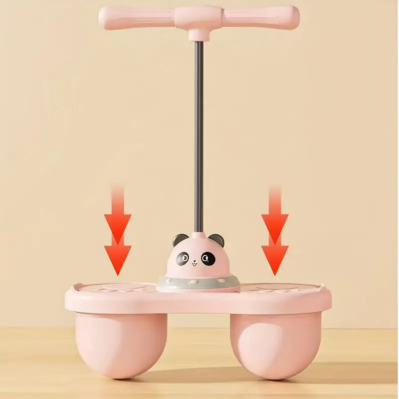 Jucarie de Sarituri pentru Copii cu Maner Ergonomic si Baza Antialunecare – Design Panda