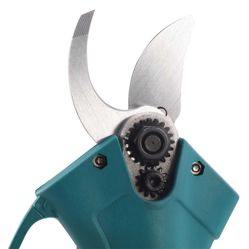 Set foarfeca gradina si mini drujba, 2 acumulatori 48V, cu brat 2.13m telescopic