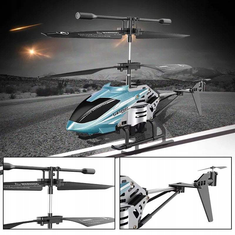 Jucarie Elicopter cu telecomanda pentru copii 30m, 8 minute, 65g, 24x11x4.3 cm