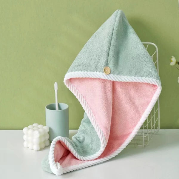 Prosop-turban pentru uscarea părului