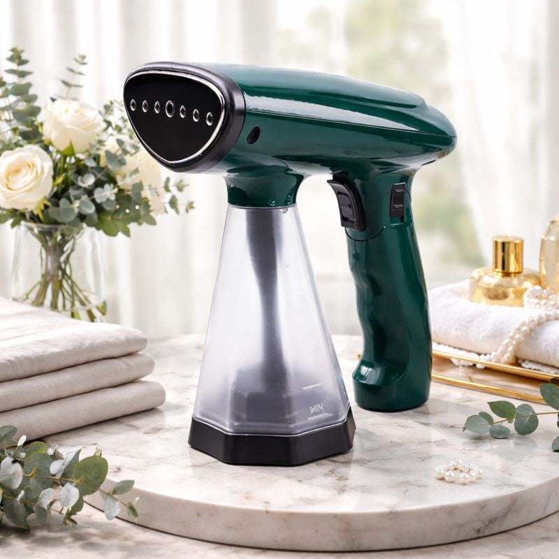 Aparat de calcat cu abur vertical RAF R-1277 1600W, verde