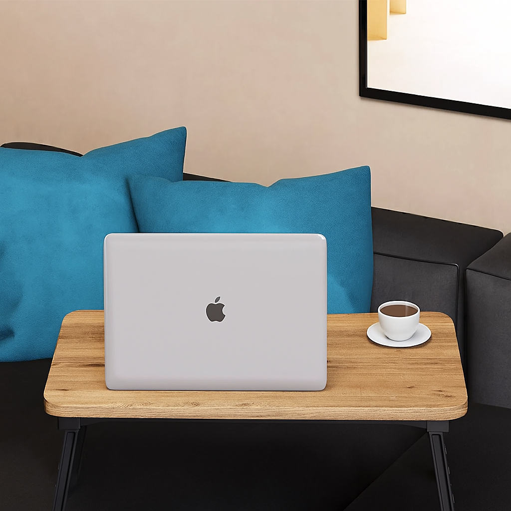 Masuta laptop pliabila multifunctionala, 56x35 cm