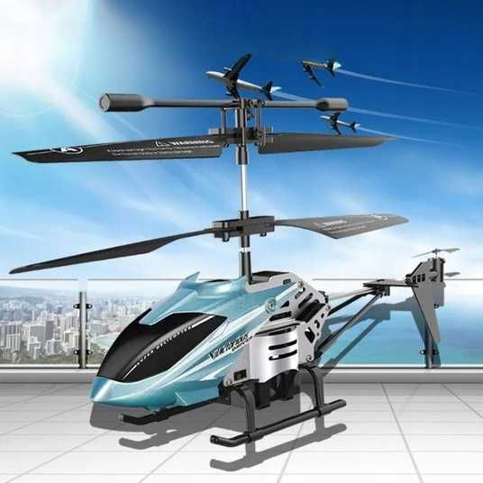 Jucarie Elicopter cu telecomanda pentru copii 30m, 8 minute, 65g, 24x11x4.3 cm