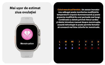 Ceas Smartwatch KD99 Ultra Watch, 2.0" IPS Full Touch, incarcare magnetica, apel Bluetooth, bratara, monitor de sanatate, unisex
