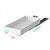 Set 3 sertare cu glisiere autoadezive soft-close, extragere totala, sina cu extensie, 3 dimensiuni, alb