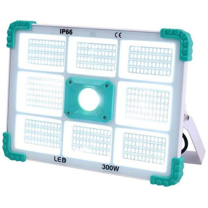 Proiector LED cu panou Solar  100W, 200W sau 300W