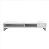 Suport multifunctional monitor, din PVC, 49x21x11cm - imagine 3