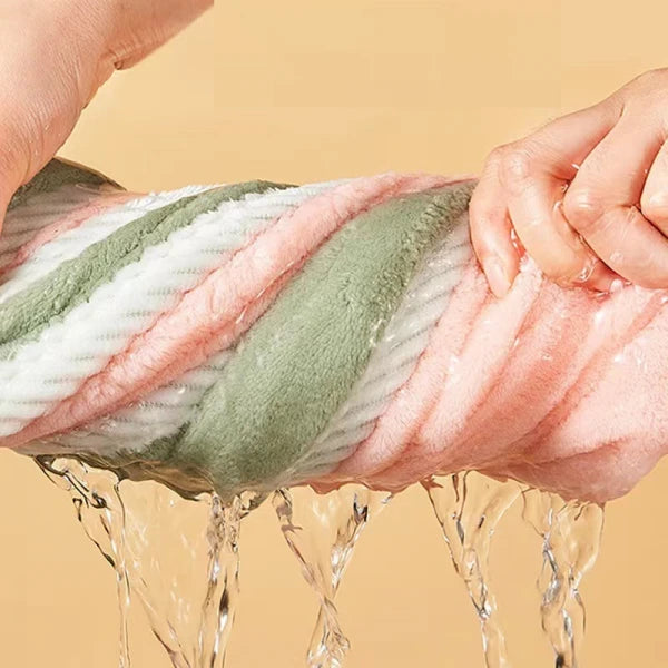 Prosop-turban pentru uscarea părului