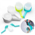 Set 4 cleme pentru pungi alimentare, 12.8 cx 5.8 x 4.5 cm, multicolore