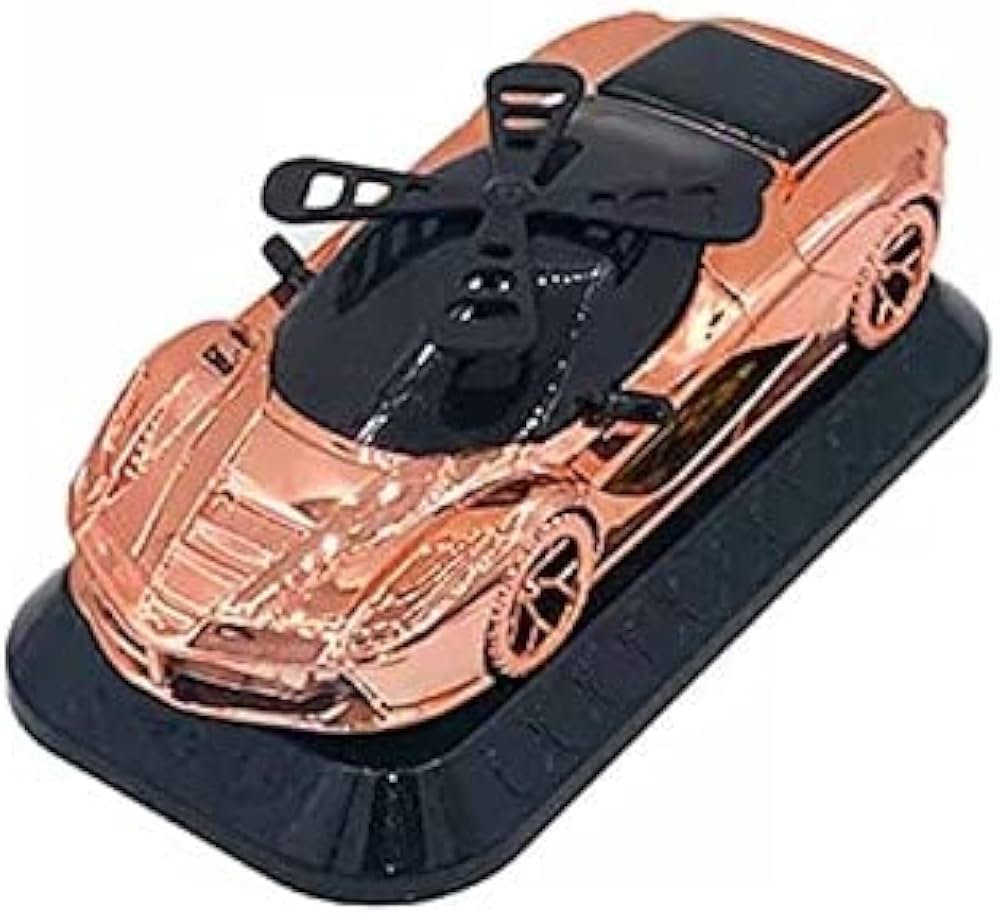 Odorizant solar pentru mașină cu placă de telefon, model masinuta, elice, difuzor de parfum