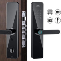 Incuietoare Inteligenta Cerradura Security cu Amprenta Digitala Biometrica Parola 5 in 1 - detaliu produs
