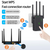 Amplificator retea, Router, WiFi Repeater, Booster, Extender, Dual Band, Gigabit, 1200MB