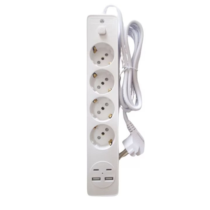 Prelungitor Jortan, 3,4 sau 5 prize + 2 porturi USB si 2 porturi USB C