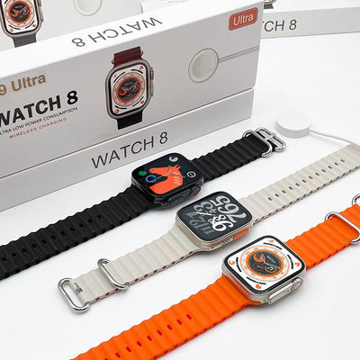 Ceas Smartwatch KD99 Ultra Watch, 2.0" IPS Full Touch, incarcare magnetica, apel Bluetooth, bratara, monitor de sanatate, unisex